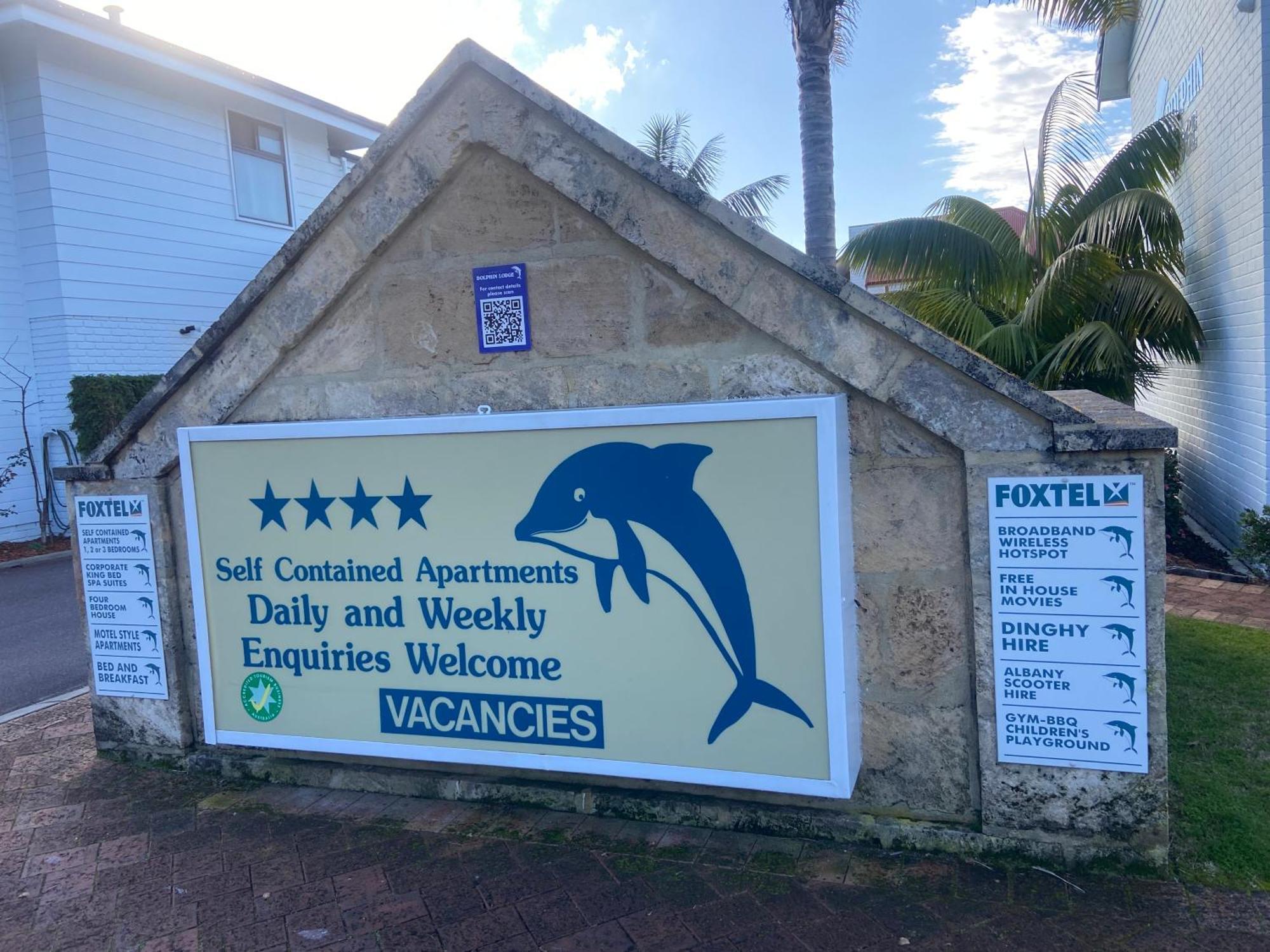 Dolphin Lodge Albany - Self Contained Apartments At Middleton Beach Exteriör bild